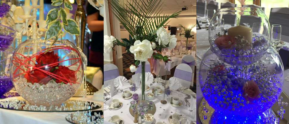 Wedding Centrepieces and Table Décor Wedding Centrepieces and Table Décor